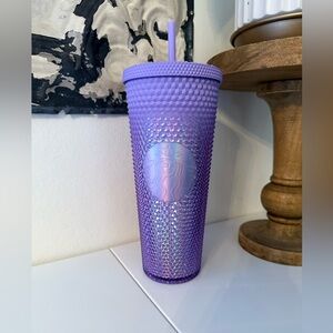 Starbucks Purple Ombré Gradient Studded Tumbler